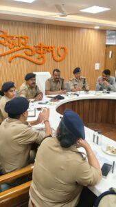 आईजी निलेश आनंद भरणे एवं डीआईजी धीरेंद्र सिंह ने किया मेला क्षेत्र का निरीक्षण