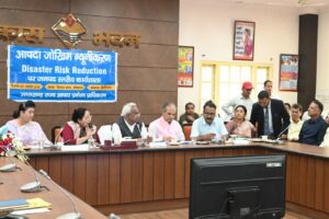 आपदा जोखिम न्यूनीकरण विषय पर एक दिवसीय कार्यशाला आयोजित   प्रदेश के आपदा प्रबंधन मंत्री मदन कौशिक ने किया शुभारंभ